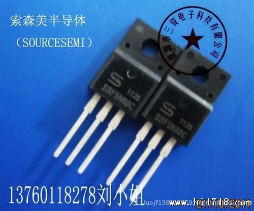 广州场效应管|SSF5N60场效应管|4.5A600VMOS管适用于36W适配器