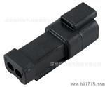 DEUTSCH德驰汽车连接器 DT04-2P-E005 公插座带后盖 2芯