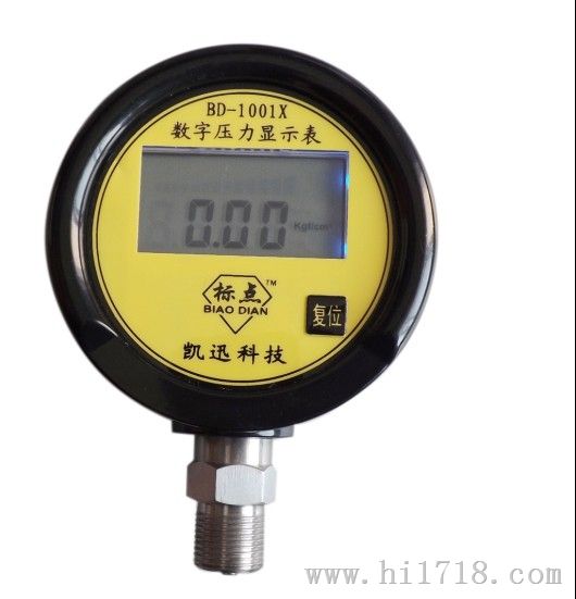 供应  标点 凯迅电子 电池供电  数显压力表 BD-1001X