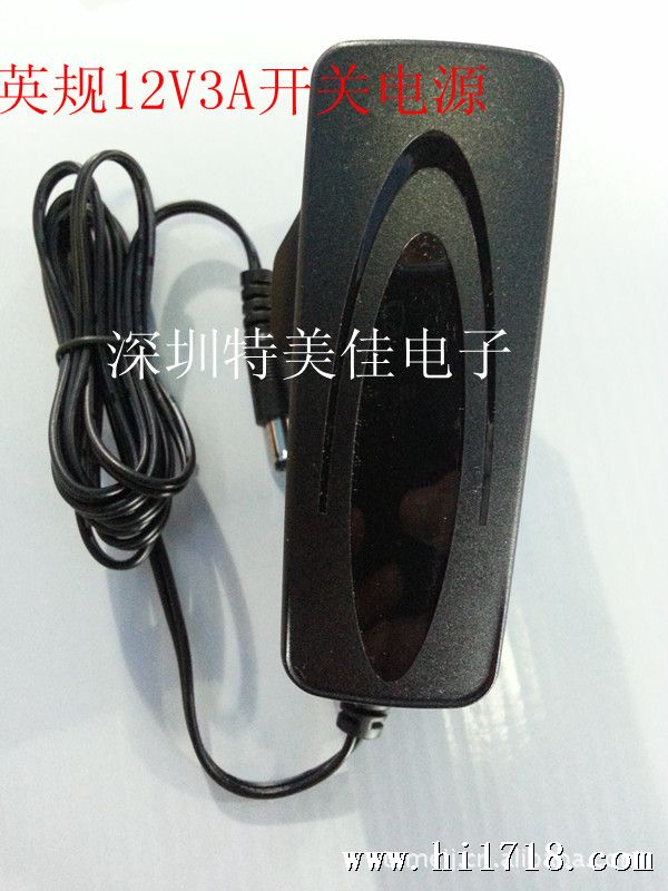 英规12V3A-背面