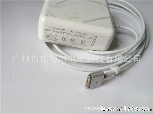 苹果apple 45W 14.85V 3.05A 电源适配器 MagSafe 2 A1436 批发