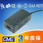 供12V3A24V1.5A过UL,CCC,CE开关电源适配器(GVE品牌)