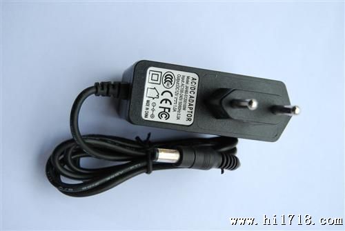 供应-12V1A欧规平板电脑适配器 数码相框开关电源 MID电源