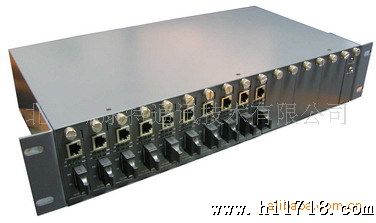 北邮康应光纤收发器集中式机架220V双电源14 16可选