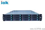 iok存储服务器机箱/标准2U 矩阵磁盘阵列机箱 安监控12个硬盘位