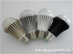 东莞力豪光电压铸球泡灯5W/A19光源5630大功率E27灯头CE电源