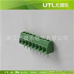 PCB端子厂家  尤提乐MU1.0H3.5(3.81)-8/GN  欧式 接线端子