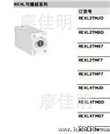 REXL4TMP7 通电 REXL可插拔系列 施耐德时间继电器