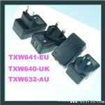 供应双U澳规充电器 5V2.1A充电器