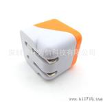 生产 MINI U墙充 迷你U旅充 苹果充电器 时尚双色5V1A
