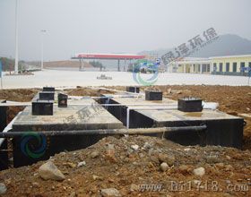污水治理分析广西地埋式一体化污水处理设备工程