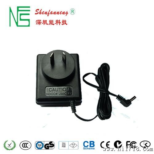  健身器材 器材充电器 12V1000MA充电器