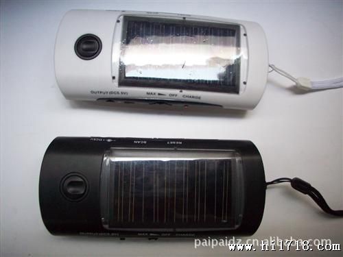TM-SF05 太阳能电筒收音机 手机充电器 U移动应急电源 产品