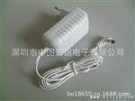 【厂家供应】12V1A开关电源(白色）电源适配器