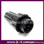 M22 2+4芯对接式 尼龙水连接器 组装插头式 IP68 圆形电连接器