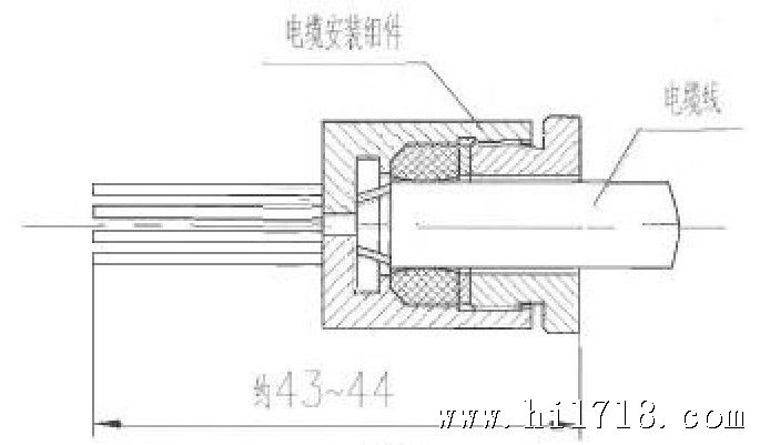 YQ34插头的焊线1