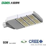 道路工程照明CREE90WLED路灯LED公路灯配置明纬电源