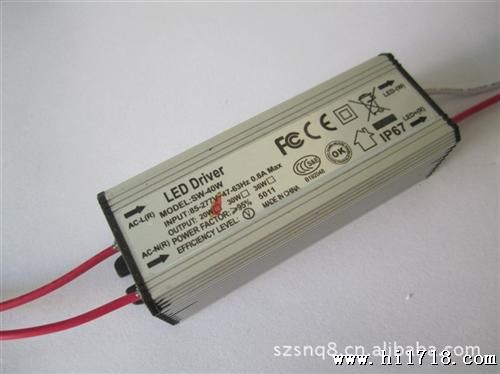 厂家大量供应过CE EMC 30w LED投光灯水电源 路灯电源