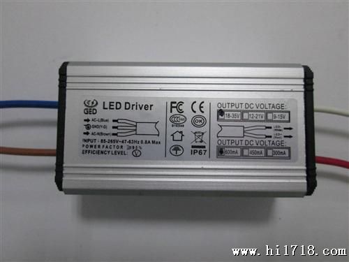 【】捷特LED水电源/20W10串2并工矿灯电源