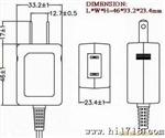 供应5W中规GFP051C-2425 ，24V 0.25，3C CEC电源适配器