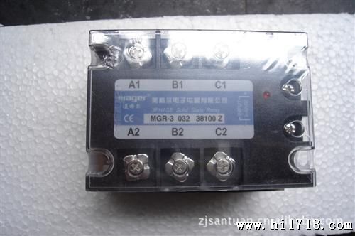供应美格尔三相交流固态继电器MGR-3-D3840