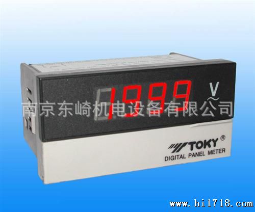 东崎 DK8A-DV600 三位半数显电压表 TOKY