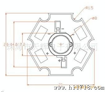 供应紫外发光二管美甲LED大功率1W