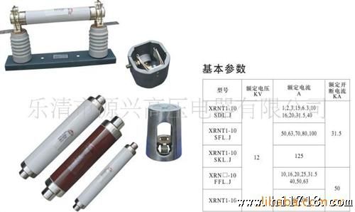 厂供优质现货外国型号SFL.J-12系列西安限流熔断器(变压器保险管)