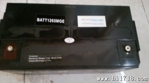 梅兰日兰蓄电池BATT1265MGE渠道报价
