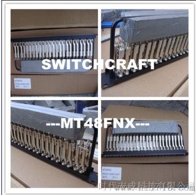 供应MT48FNX SWITCHCRAFT  48孔跳线盘