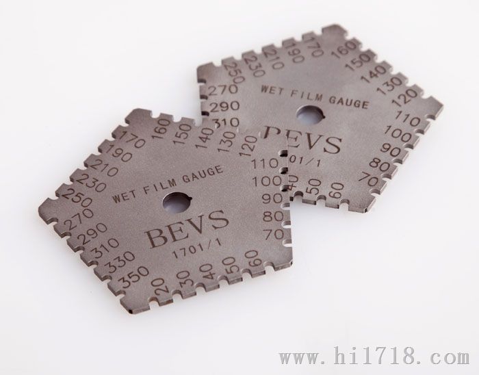 供应BEVS 1701湿膜片 膜厚仪
