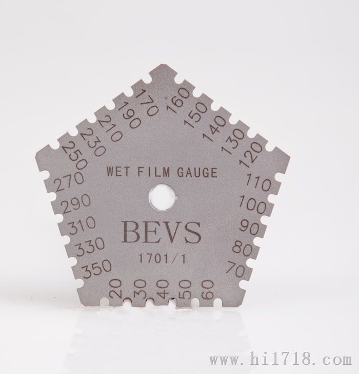供应BEVS 1701湿膜片 膜厚仪