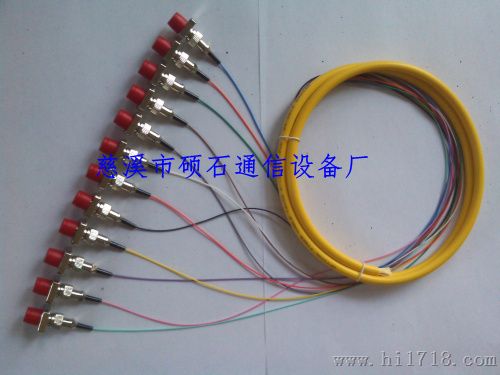 FC12芯单模/多模束状尾纤