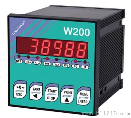 供应意大利LAUMAS  W200称重仪表；LAUMAS称重变送器价格