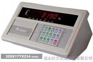 上海耀华XK3190-A9+P自带打印地磅称重仪表价格
