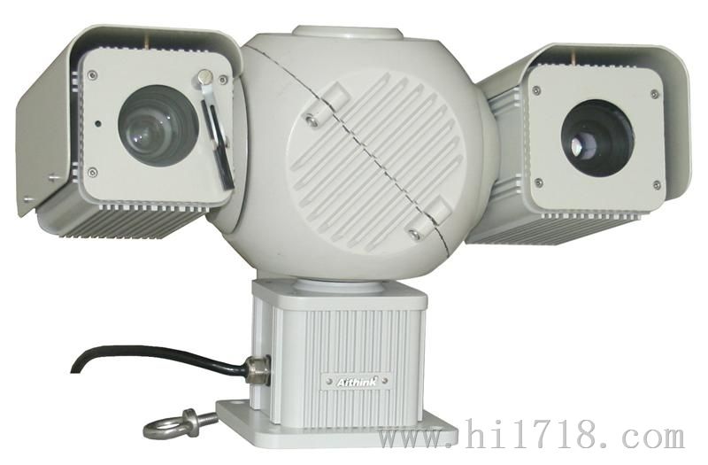 安星网络高清小型长焦距远距离激光夜视夜视云台摄像机AK-HD320N