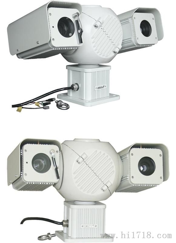 安星网络高清小型长焦距远距离激光夜视夜视云台摄像机AK-HD320N
