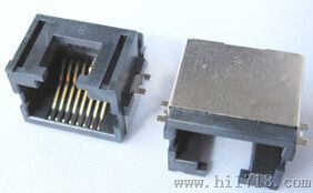 沉板RJ45母座连接器