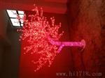 LED桃花树，LED烟花树，酒店四周景观树灯