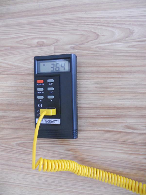 平板硫化机表面温度检测仪TES-1310型