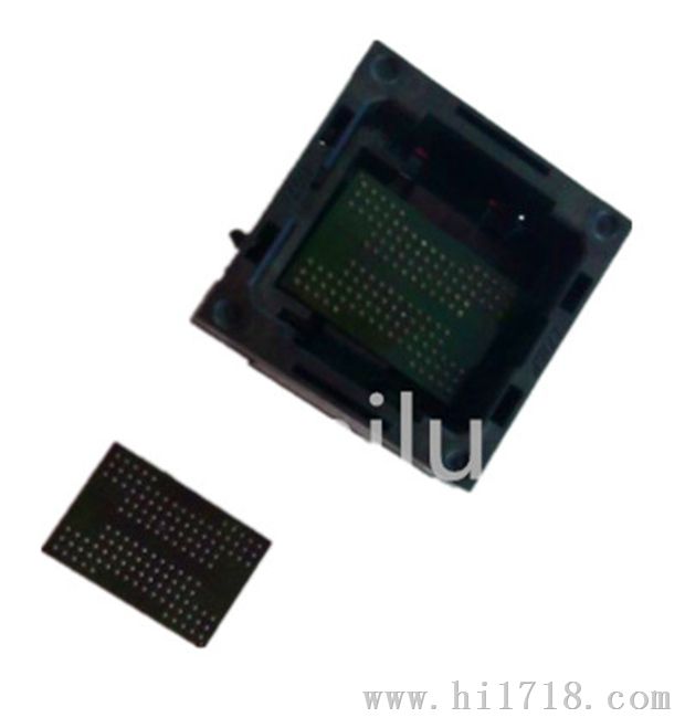 BGA152测试座 bga132nand flashSSD固态硬盘座/BGA88老化座/存储测试座