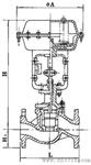 ZXP-16K单座气动精密调节阀(流量调节阀)